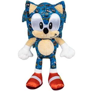 Jucarie din plus Sonic Comics, Albastru, 30 cm imagine