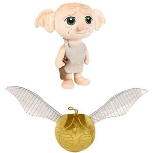 Set 2 jucarii din plus Dobby 20 cm si Snitch cu sunete 8/25 cm, Harry Potter imagine