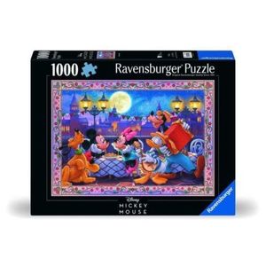 Ravensburger - Puzzle Mickey si Minnie la cina 1000 piese design nou imagine