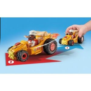 Playmobil - Kart pullback pizza imagine