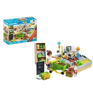 Playmobil - Promo pack supermarket cu produse bio imagine