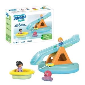 Playmobil Junior Aqua - Balansoar de apa si barcuta imagine