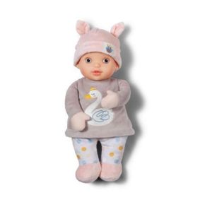 Zapf - Baby Annabell Bebelus cu caciulita mov 30 cm imagine