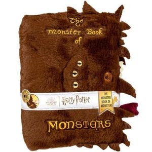 Jucarie din plus cu sunete The Monster Book of Monsters, 32x24x8 cm, Harry Potter imagine