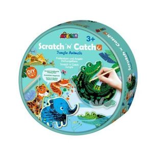 Joc de pescuit 2in1 razuibil - Scratch N Catch- Animale Jungla imagine