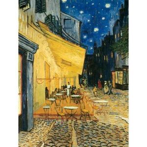 Ravensburger - Puzzle Vincent Van Gogh terasa in noapte 1000 piese design nou imagine