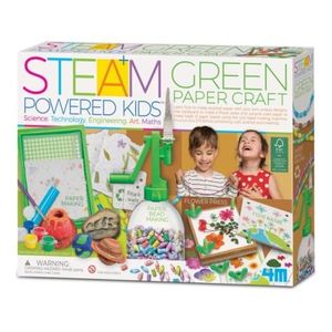 Kit stiintific - Arta cu Hartie Reciclata, STEAM Kids imagine