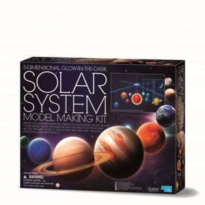 Kit Constructie Sistemul Solar 3D, straluceste in intuneric imagine