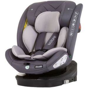 Scaun auto Chipolino Volare I-Size 40-150 cm granite cu sistem Isofix imagine