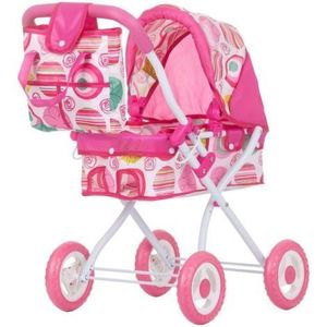 Carucior pentru papusi Chipolino Emily multicolor imagine