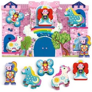 Headu - Montessori primul meu puzzle cu unicorni imagine