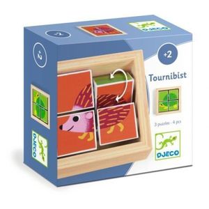 Puzzle forme rotative Tournibist, Djeco imagine