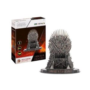 Puzzle 3d casa dragonului iron throne imagine