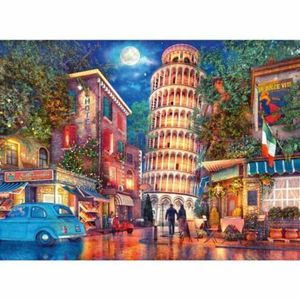 Ravensburger - Puzzle strazile din Pisa 500 piese design nou imagine