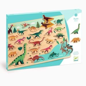 Puzzle lemn Dinozauri, Djeco imagine