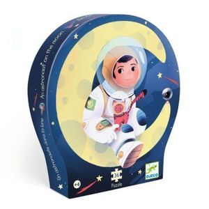 Puzzle Astronaut pe luna, Djeco imagine