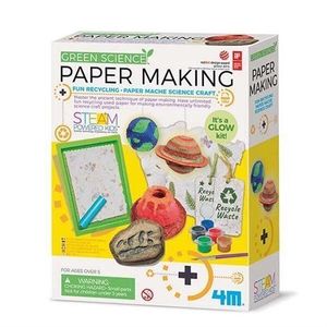 Kit stiintific - tehnica Paper Mache, Stiinta Verde - Green Science imagine