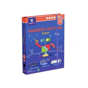 Joc puzzle magnetic de arta si asociere - Forme imagine