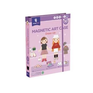 Joc puzzle magnetic de arta si asociere - Imbracaminte imagine