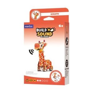 Puzzle 3D cu sunete - Girafa, Build n Sound imagine