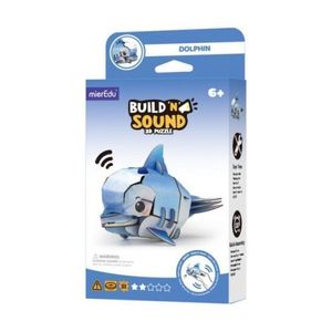 Puzzle 3D cu sunete - Delfin, Build n Sound imagine