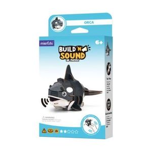 Puzzle 3D cu sunete - Orca, Build n Sound imagine