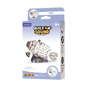 Puzzle 3D cu sunete - Foca, Build n Sound imagine