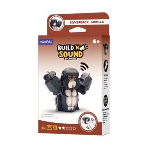 Puzzle 3D cu sunete - Gorila, Build n Sound imagine