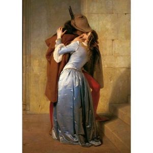 Ravensburger - Puzzle Hayez sarutul 1000 piese design nou imagine