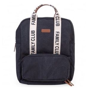 Rucsac de infasat Childhome Family Club Signature Negru imagine