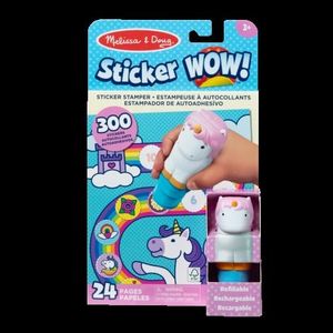 Activitati cu autocolante Sticker WOW Unicorn imagine