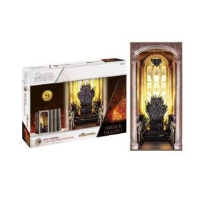 Puzzle 3d miniatura urzeala tronurilor iron throne imagine