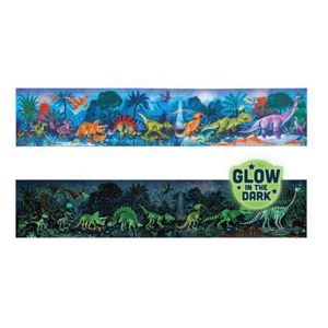 Puzzle pentru copii flourescent cu Dinozauri (200 piese, 1.5m) imagine