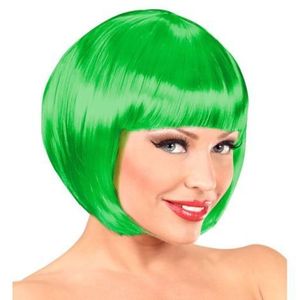 Peruca bob chanel verde imagine