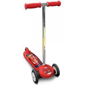 Trotineta intuitiva Disney Cars cu 3 roti, platforma antiderapanta, greutate admisa 20 kg imagine