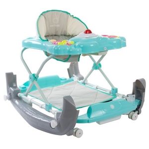 Premergator Sun Baby ursulet 010 cu functie de balansoar Turquoise imagine