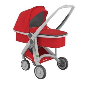 Carucior 2 in 1 100 Ecologic Grey Red imagine