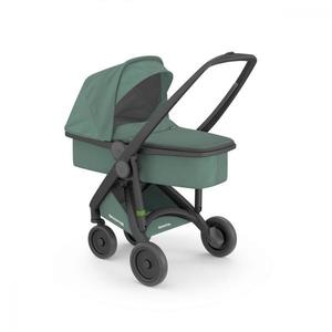 Carucior 2 In 1 100 Ecologic Black Sage imagine