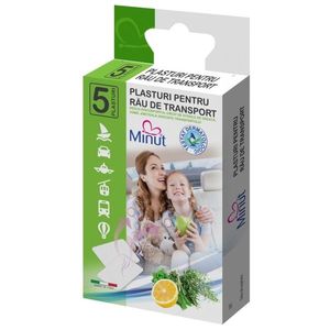 Plasturi Minut pentru rau de transport 5 buccutie imagine