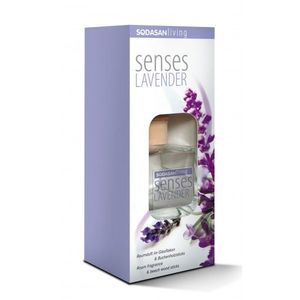 Odorizant de camera Senses Lavanda 200ml Sodasan imagine