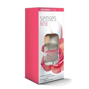 Odorizant de camera Senses Trandafir 200ml Sodasan imagine