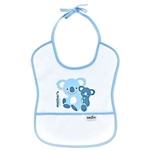 Baveta impermeabila pentru copii BabyJem Small Blue imagine