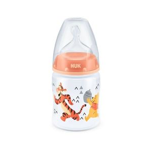 Biberon Nuk First Choice 150 ml tetina silicon Disney orange 0-6 luni imagine