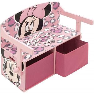 Mobilier 2 in 1 pentru depozitare jucarii Minnie Mouse imagine