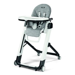 Scaun de masa 2 in 1 Peg Perego Siesta Follow Me Wonder Grey 0-15 kg imagine