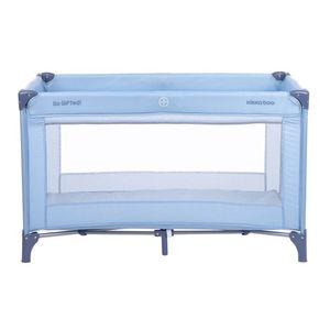 Patut pliabil cu doua nivele KikkaBoo 120x60 cm So Gifted Blue 2020 imagine