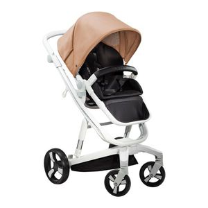 Carucior Bebumi Space Eco 2 in 1 Gold cadru alb imagine