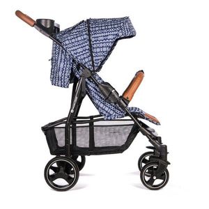 Carucior sport PetiteMars Easy, 6-36 luni, Cos depozitare mare, Spatar si suport pentru picioare cu reglare, Standard de siguranta EN 1888 2012 Heritage Folk imagine