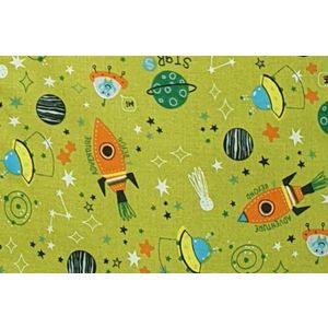 Sac de dormit copii 2.5 tog KidsDecor Cosmos Map din bumbac 130 cm imagine