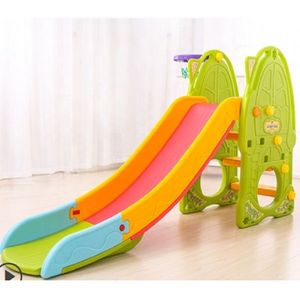 Tobogan Nichiduta Green Play and Slide 2in1 cu cos de baschet imagine